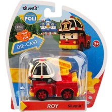 Robocar Poli Metal Araç Karakter Figür Roy -POLI/MRT-0601