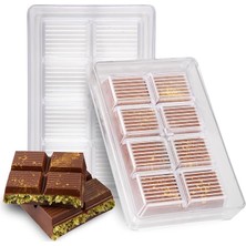 Çikolatası Için Kalıp, Sert Çikolata Kalıbı, Polikarbon Çikolata Kalıbı, Kırılmaz ve Esnemez 1:1 Gerçeklikte Dubai Çikolatası Elde Edin