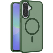 Alvera Joko Galaxy A37 5g Jota Magsafe Kapak - Koyu Yeşil