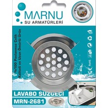 OEM Knıtex Marnu MRN-2681 Metal Lavabo Süzgeci