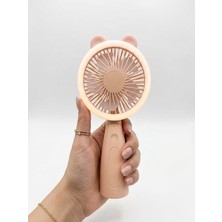 Deryora Turbo Üfleme 3 Kademeli El ve Masa Fanı Taşınabilir Şarjlı El Fanı Vantilatör