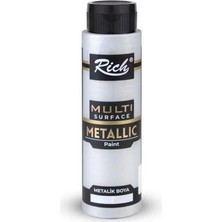 Multi Surface Metalik Boya 500 ml - 6502 Gümüş