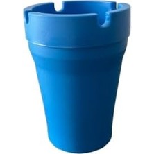 Iç Hazneli Masaüstü Küllük (2 Adet) (Mavi)