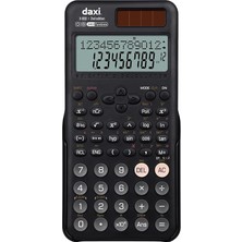 X-800 Yeni Nesil 240 Fonksiyonlu Bilimsel Hesap Makinesi (Siyah)