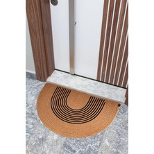 Comfort Craft Bohem Dekoratif Dış Kapı Paspası - Leke Tutmaz Hasır Görünümlü Hoşgeldin Paspası