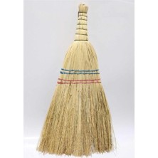 Abnturk Organik Süpürge Otu Elde Üretim 1.kalite Büyük Ot Süpürge Dolgun Malzeme ile Bağlanmış