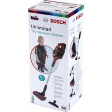 Klein Bosch Oyuncak Sesli Işıklı Kırmızı Elektrik Süpürgesi - S00006808