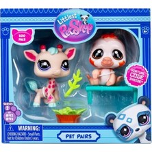 Bumblebee Littlest Pet Shop Minişler 2li Paket S2 Zürafa ve Tembel Hayvan 00586