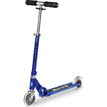 Kickboard- Sprite LED - 2 Tekerlekli Tekme Scooter Yaş 8+, Katlanır, Hafif, Hareketle Aktive Edilen Işıklı Tekerlekli Taşınabilir Scooter