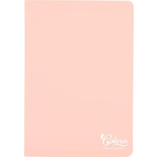 Colors A4 60 Yaprak Kareli Defter, Somon