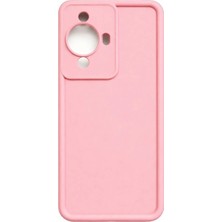Fenza Huawei Nova 11 Pro ve Nova 11 Pro Ultra ve Nova 11 Ultra Uyumlu Pudra Renkli Mat Silikon Telef