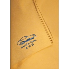 Mikrofiber Güderi Hardal Oto Kurulama Bezi 54X68 Cm.