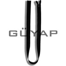 Güyap Yapı Tekstil Siyah Naylon Ferace Fermuarı  [ Tip/10 - 110 Cm- 25 Adet ]