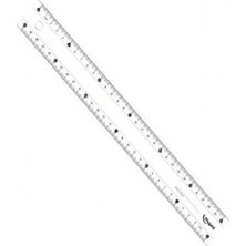 Study Kırılmaz Cetvel, Şeffaf, 30 cm
