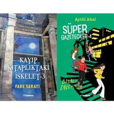 Tudem Yayın Grubu Kayıp Kitaplıktaki Iskelet - 3 Fare Sarayı ve Süper Gazeteciler 4 Belalı Davetiye (Mavisel Yener - Aytül Akal)
