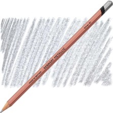Derwent : Metallic Pencil : Kuru Boya Kalemi : Silver