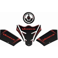 Skm Kawasaki ile Uyumlu Versys 650 Uyumlu Tank Pad Set 003