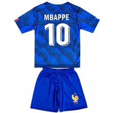 Rodak Spor Mbappe 10 Fransa Milli Takım Şortlu Çocuk Futbol Forması