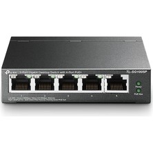 TL-SG1005P, 5-Port Gigabit Desktop Switch With 4-Port Poe+