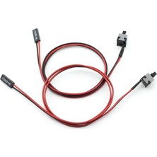 Uzun Kasa Start Power Butonu Kablolu 1.5 Metre
