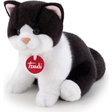 Trudi Peluş Siyah Beyaz Kedi 20 cm