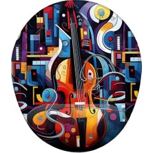 Esmo Home Müzik ve Keman Bilek Destekli Mouse Pad