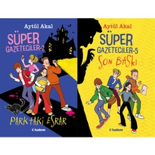 Tudem Yayın Grubu Süper Gazeteciler 2 Parktaki Esrar ve Süper Gazeteciler 5 Son Baskı (Aytül Akal)