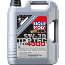 Moly Top Tec 4300 5W-30 Tam Sentetik Motor Yağı 5 Lt. 2324