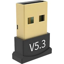 Bluetooth 5.3 USB Dongle Adaptörü, Windows 7, 8.1, 10, Xp'yi Destekler, Pc, Dizüstü Bilgisayar, Fare, Klavye, Yazıcılar, Kulaklıklar, Oyun Kumandası Için Uygundur