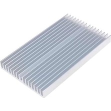 x 10CM x 1cm Alüminyum Metal Soğutucu Blok Radyatör Amfi LED Entegre Transistor VGA Ram Memory Cpu Gpu Peltier Isı Düşürücü