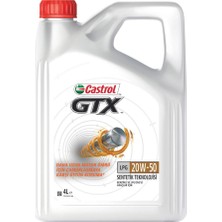 Gtx Lpg 20W-50 4 Litre Motor Yağı