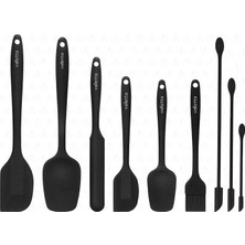 VLT1170 Drongo 9'lu Spatula Set Siyah