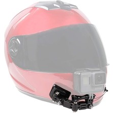 Gopro Hero Için Kask Dağı 10/9/8/7/ (2018) /6/5 Siyah, Apeman/crosstour/akaso/victure/cooau/campark/djı Osmo Eylem Kameralar