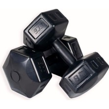 16 kg Vinyl Dambıl Seti 8 kg x 2 Adet Toplam 16 kg