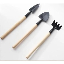 Parça Mini Bitki Hobi Seti - Bahçe Saksı Sukulent Bakım Çapa-Tırmık-Kürek ESEYNM111