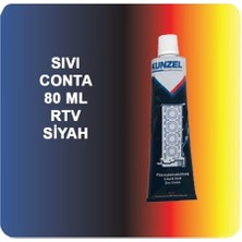 Sıvı Conta Rtv Siyah 80 ml