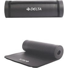 Delta Pilates Minderi Yoga Matı 15MM Antrasit MFT-641