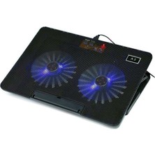 Handanca Fan Dizüstü Soğutucu Soğutma Pedi Taşınabilir Ince USB Destekli Harici Fanlar Braketli