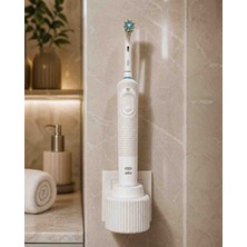 Hanart Elektonik Diş Fırçası Sarj Standı Tutucu  Mermer Desen (Adaptör Dahil Değildir)