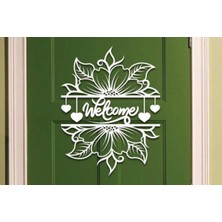 Özgürce Doğal Ahşap Kapı Süsü, Şık ve Modern Dekorasyon Aksesuarı