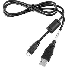 NVDU01301 UC-E21 USB Cable For Coolpix Dslr Aksesuar, Siyah