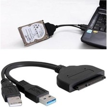 USB 3.0 2.5' Inç Sata SSD HDD Hard Disk Çevirici Dönüştürücü Adaptör Kablosu