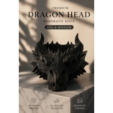 Özgürce Şık ve Detaylı Ejderha Kafası Tasarımı ile Dekorasyonunuza Özgünlük Katın