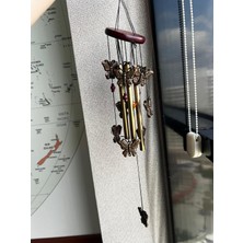 Özgürce Şık Metal Kelebekli Rüzgar Çanı, Bahçe ve Iç Mekan Dekorasyonu