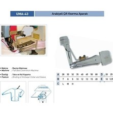 Uma Arabiye Çift Kıvırma Apara 40X12MM / Uma-43