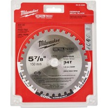 Milwaukee Metal Kesme Testere 150X20 mm 34 Diş  M18 Fmcs Uyumlu