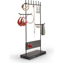 Özgürce Şık ve Fonksiyonel Siyah Takı Düzeni, Modern Tasarım