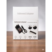 Abnturk Üniversal Ac Adaptörü / Şarj Cihazı. Çeşitli Bağlantı Noktalarına Sahip Değiştirilebilir Uç Seti