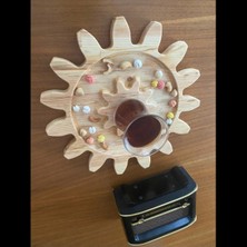 Özgürce El Yapımı Doğal Ahşap Sunumluk Şık ve Dayanıklı Tasarım