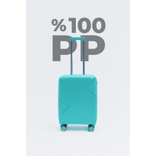 Wexta PP820-SH31 Triangle Mint Yeşil Büyük Boy Valiz